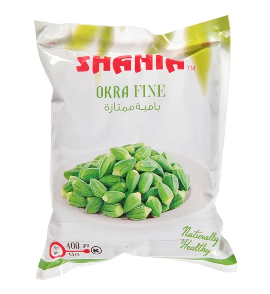 Shahia Okra (One)Frozen Egypt 20x400gm