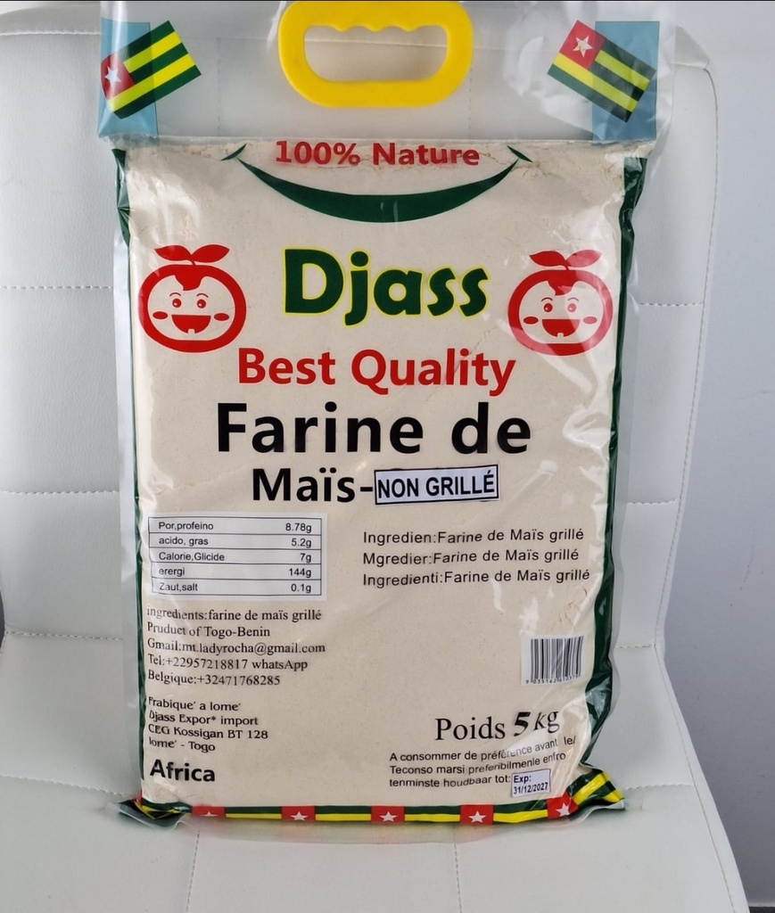 DJASS Farine De Mais (Non Grille) 5kg.