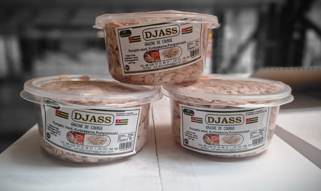 DJASS Egusi/Mbika Whole En Boit 14x350gm Jar 