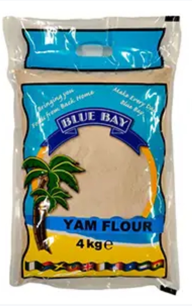 Blue Bay Yam Flour Amala 4kg Bag Per Pc.