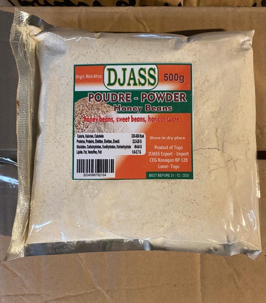 DJASS Flour of Sweet Beans/Honey Beans 20x500gm.