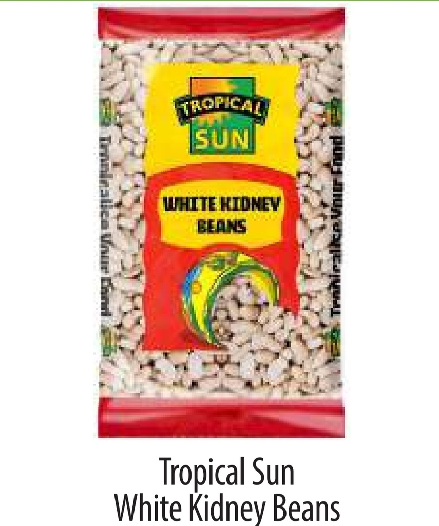 Tropical Sun White Kidney Beans 6x2kg.