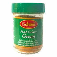 Schani Green Food Colour 12x25gm.