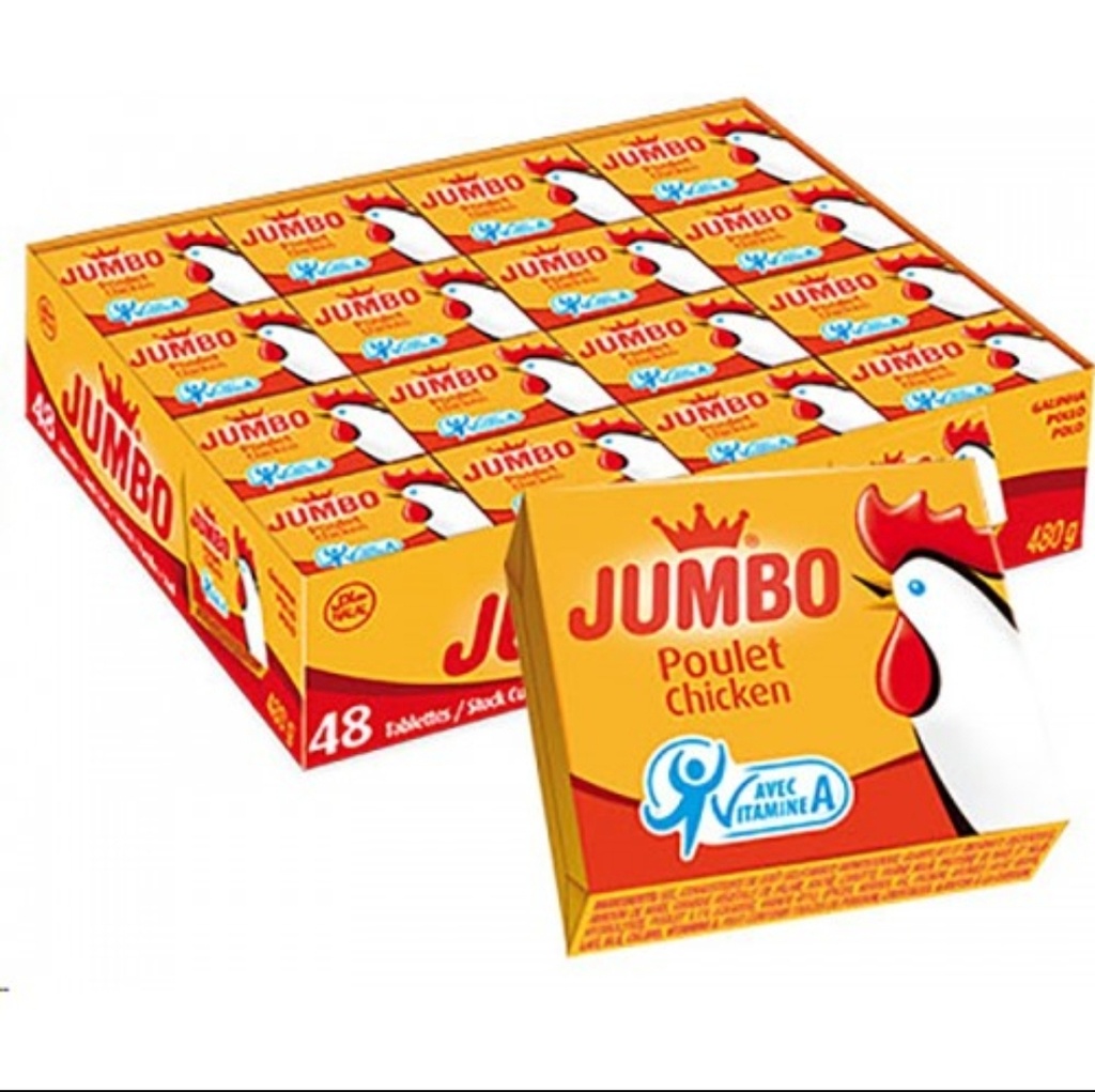 Jumbo Cubes Chicken 1x48pcs