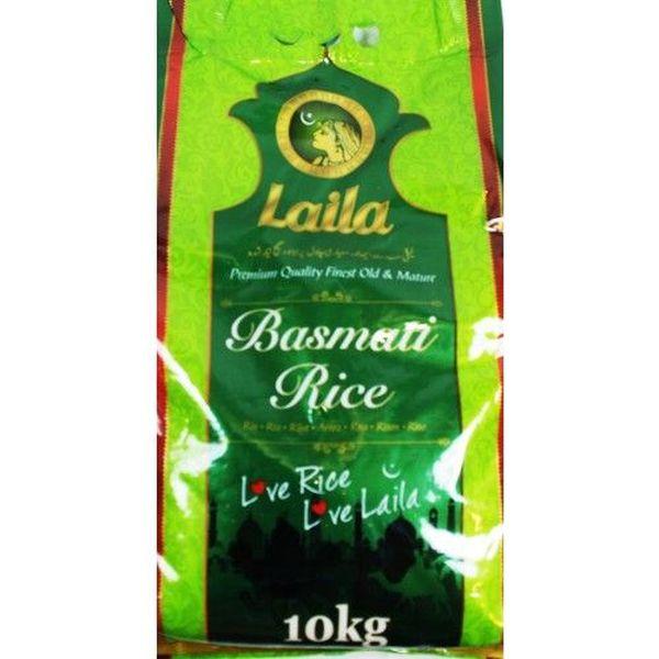Laila Basmati Rice Green 10kg 