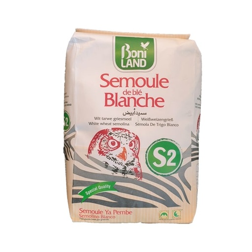 Millo Semoule Blanche S2 Boniland 5kg.