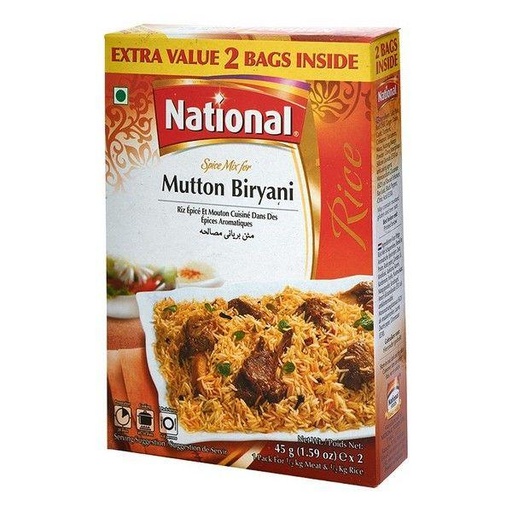 National Biryani Mutton Spice Mix 6x78gm 