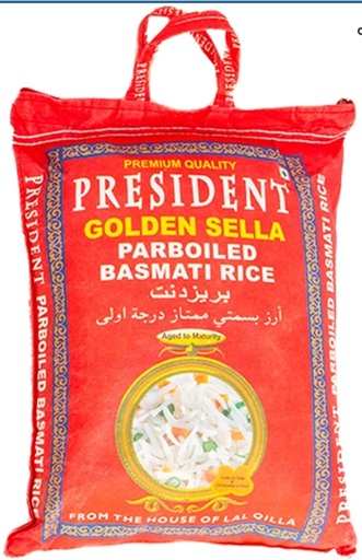 President Golden Sella Basmati Rice 20kg