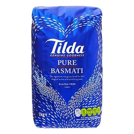 Tilda Basmati Rice 8x1kg 