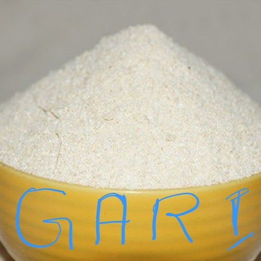 White Gari Africa 25kg (Origin Ghana)