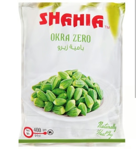 SHAHIA Okra Zero 20x400gm 