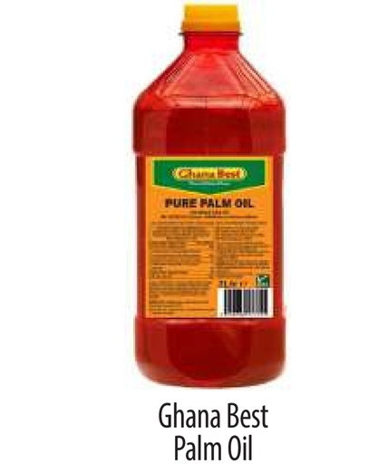 Ghana Best Palm Oil 6x2ltr.