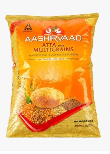 Aashirwad Mutigrain Atta 10x2kg