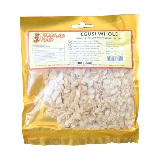 Mamas Food Egusi / Mbika Whole 20x100gm  